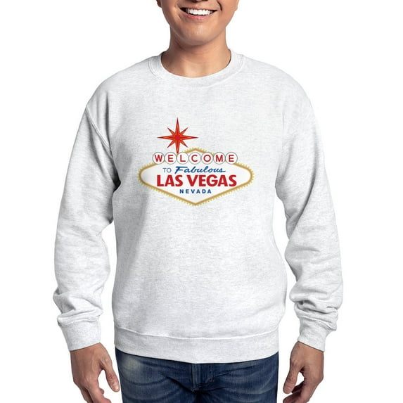 CafePress - Welcome To Fabulous Las Vegas, NV Sweatshirt - Crew Neck Sweatshirt