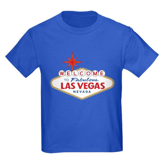 CafePress - Welcome To Fabulous Las Vegas, NV T Shirt - Dark T-Shirt Kids XS-XL
