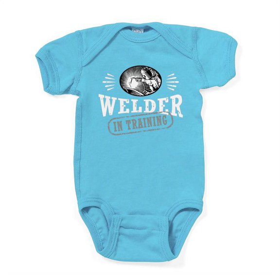 CafePress - Welder In Training - Cute Infant Bodysuit Baby Romper - Size Newborn - 24 Months