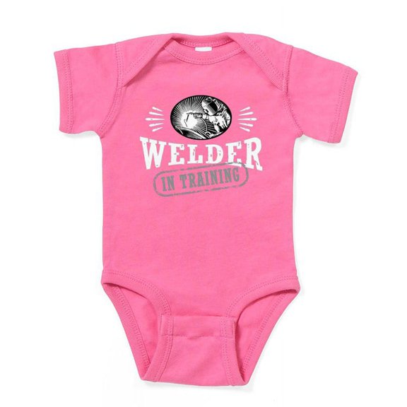 CafePress - Welder In Training - Cute Infant Bodysuit Baby Romper - Size Newborn - 24 Months