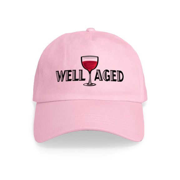 CafePress - Well Aged Cap - Adjustable 100% Brushed Unisex Casual Cotton Baseball Cap, Beige, 1