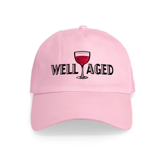 CafePress - Well Aged Cap - Adjustable 100% Brushed Unisex Casual Cotton Baseball Cap, Beige, 1
