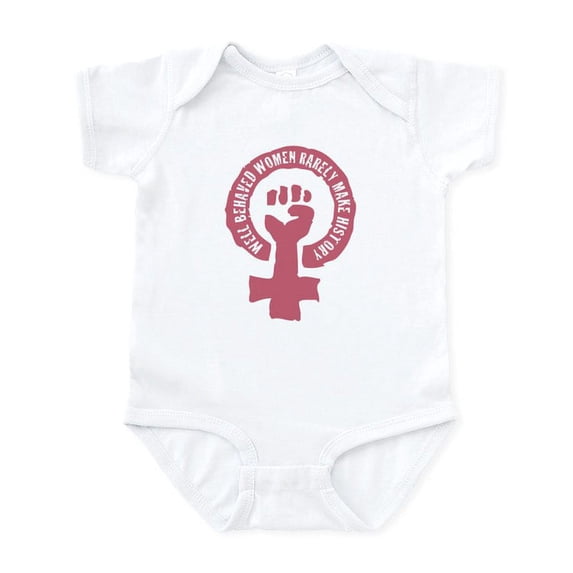 CafePress - Well_Behaved_Women2 Body Suit - Baby Light Bodysuit, Size Newborn - 24 Months