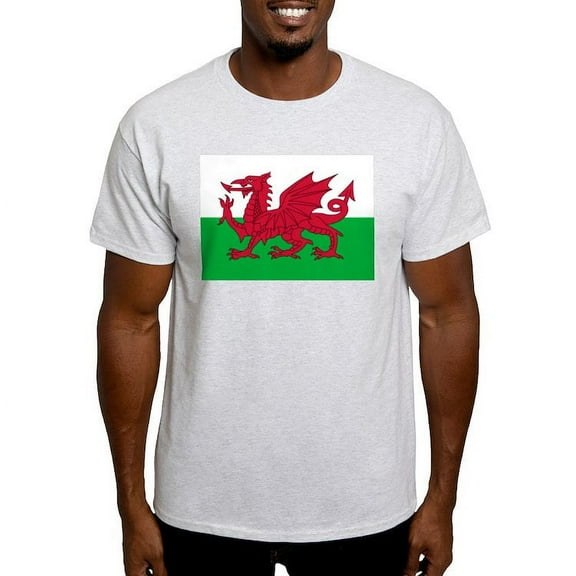 CafePress - Welsh Flag Of Wales T Shirt - Men's Classic Graphic T-Shirt
