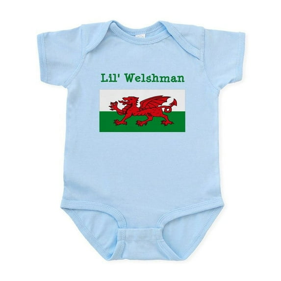 CafePress - Welsh Infant Bodysuit - Baby Light Bodysuit, Size Newborn - 24 Months