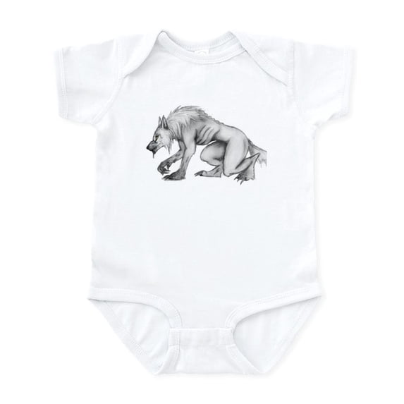 CafePress - Werewolf Infant Bodysuit - Baby Light Bodysuit, Size Newborn - 24 Months