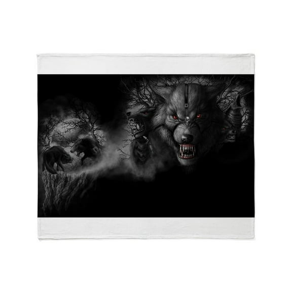 CafePress - Werewolf Throw Blanket - Soft Fleece Throw Blanket, 50"x60" for All Ages