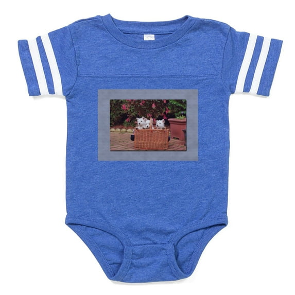 CafePress - West Highland White Terrier G Baby Football Bodysu - Cute Infant Baby Football Bodysuit