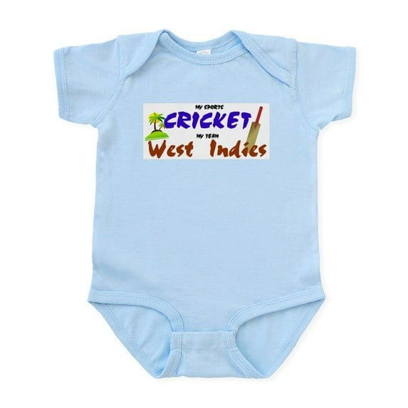 CafePress - West Indies Cricket Infant Bodysuit - Baby Light Bodysuit, Size Newborn - 24 Months