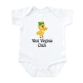 thumbnail image 1 of CafePress - West Virginia Chick Infant Bodysuit - Baby Light Bodysuit, Size Newborn - 24 Months, 1 of 4