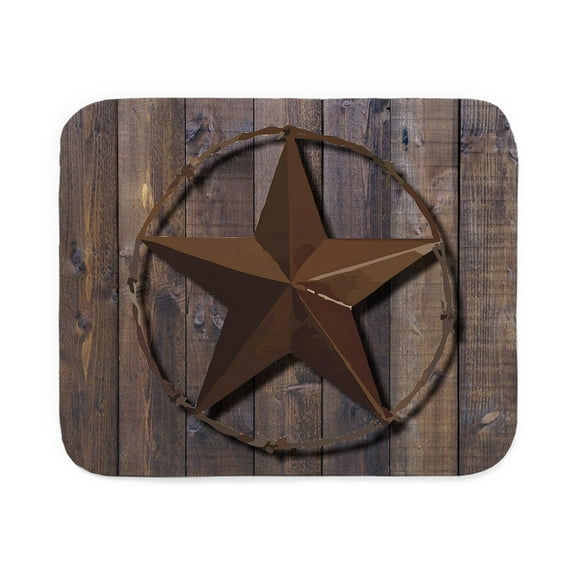 CafePress - Western Barnwood Texas - Sherpa Fleece Throw Blanket 60" x 50"