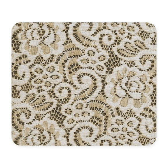 CafePress - Western Country Floral Lace Mousepad - Non-slip Rubber Mousepad, Gaming Mouse Pad