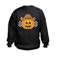 thumbnail image 1 of CafePress - Western Halloween Cowboy Pumpkin - Kids Sweatshirt, Youth Crew Neck Sweatshirt, 1 of 4