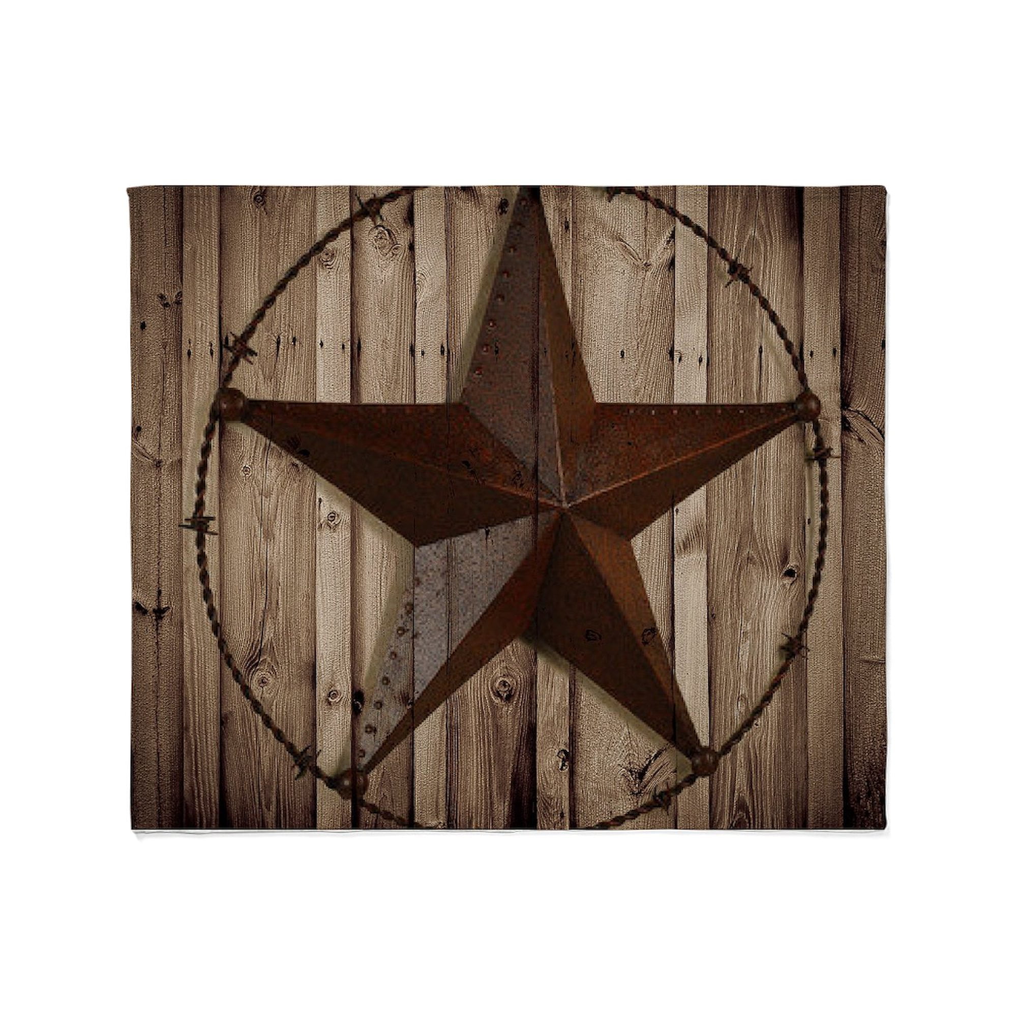 My Texas House Patriotic Stars & Bows Throw Blanket – Soft & Festive