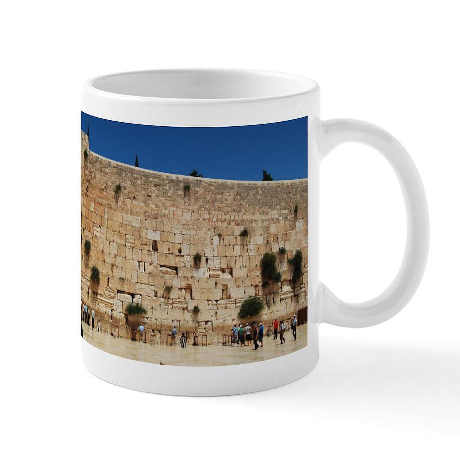 CafePress Western Wall (Kotel), Jerusalem, Israel Mug 11 oz Ceramic