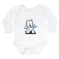 thumbnail image 1 of CafePress - Westie Angel Long Sleeve Infant Bodysuit - Long Sleeve Cotton Baby Bodysuit, 1 of 4