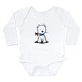 thumbnail image 1 of CafePress - Westie Gent Long Sleeve Infant Bodysuit - Long Sleeve Cotton Baby Bodysuit, 1 of 4