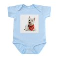 thumbnail image 1 of CafePress - Westie Infant Bodysuit - Baby Light Bodysuit, Size Newborn - 24 Months, 1 of 4