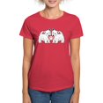 thumbnail image 1 of CafePress - Westie Love Women's Classic T Shirt - Women's Traditional Fit Dark T-Shirt, 1 of 4