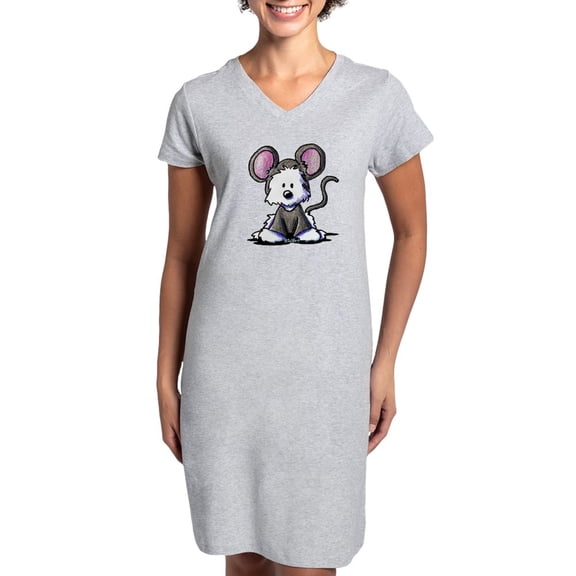 CafePress - Westie Mouse - Women's Nightshirt