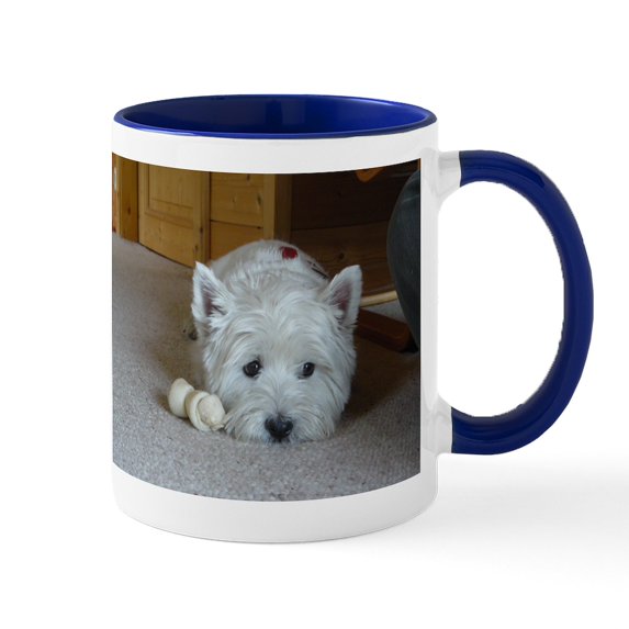 CafePress - Westie Mug - 11 oz Ceramic Mug - Novelty Coffee Tea Cup
