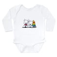 thumbnail image 1 of CafePress - Westie Playful Puppies Long Sleeve Infant Bodysuit - Long Sleeve Cotton Baby Bodysuit, 1 of 4