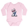 thumbnail image 1 of CafePress - Westie Sea Captain Long Sleeve Infant Bodysuit - Long Sleeve Cotton Baby Bodysuit, 1 of 4