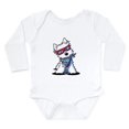 thumbnail image 1 of CafePress - Westie Sea Captain Long Sleeve Infant Bodysuit - Long Sleeve Cotton Baby Bodysuit, 1 of 4