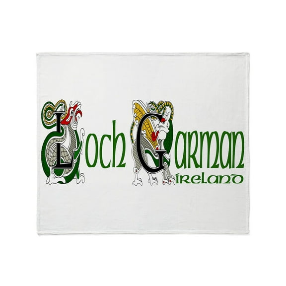 CafePress - Wexford Dragon (Gaelic) Throw Blanket - Soft Fleece Throw Blanket, 50"x60" for All Ages