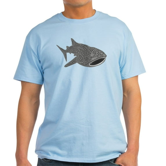 CafePress - Whale Shark Diver Diving Scuba Light T Shirt - Men's Classic Graphic T-Shirt