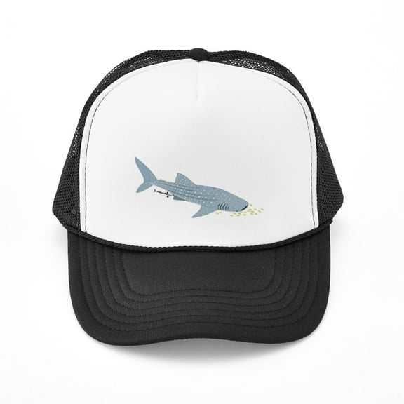 CafePress - Whale Shark - Adjustable Unisex Printed Trucker Hat with Mesh Back