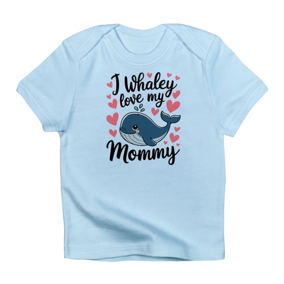 CafePress - Whaley I Love My Mommy Whale Cute Mother Mom Infant T Shirt - Infant T-Shirt