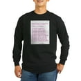 thumbnail image 1 of CafePress - What Cancer Cannot Do Poem Long Sleeve T Shirt - Long Sleeve Dark T-Shirt, 1 of 4