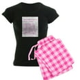 thumbnail image 1 of CafePress - What Cancer Cannot Do Poem Pajamas - Women's Short Sleeve Print T-Shirt and Pants Dark Cotton Pajama Set, 1 of 7