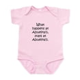 thumbnail image 1 of CafePress - What Happens At Abuelita's Infant Bodysuit - Baby Light Bodysuit, Size Newborn - 24 Months, 1 of 4