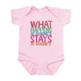 thumbnail image 1 of CafePress - What Happens At Bubbie's Body Suit - Baby Light Bodysuit, Size Newborn - 24 Months, 1 of 4