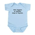 thumbnail image 1 of CafePress - What Happens At Daycare Infant Bodysuit - Baby Light Bodysuit, Size Newborn - 24 Months, 1 of 4