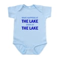 thumbnail image 1 of CafePress - What Happens At The Lake Stays At The Lake Infant - Baby Light Bodysuit, Size Newborn - 24 Months, 1 of 4