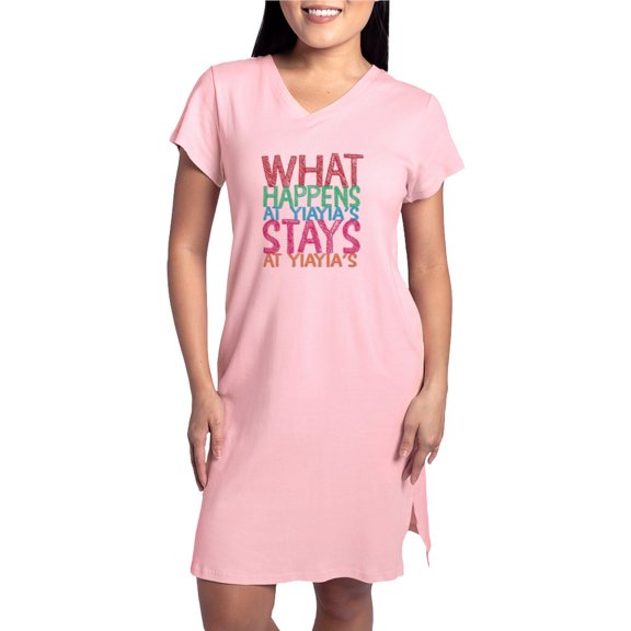 CafePress - What Happens - Women's Nightshirt