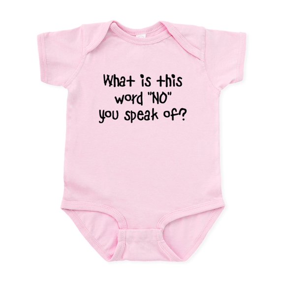 CafePress - What Is This Word NO Infant Bodysuit - Baby Light Bodysuit, Size Newborn - 24 Months