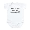 thumbnail image 1 of CafePress - What Is This Word NO Infant Bodysuit - Baby Light Bodysuit, Size Newborn - 24 Months, 1 of 4