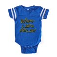 thumbnail image 1 of CafePress - What Lies Below - Cute Infant Baby Football Bodysuit, 1 of 3