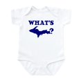 thumbnail image 1 of CafePress - What's UP? Body Suit - Baby Light Bodysuit, Size Newborn - 24 Months, 1 of 4