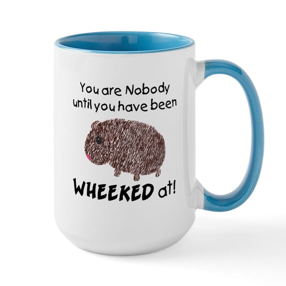 CafePress - Wheekedat Ceramic Mug - 15 oz Ceramic Large White Novelty Mug