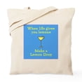 thumbnail image 1 of CafePress - When Life Gives You Lemons Tote Bag - Unisex Canvas Tote Bag, Beige, 1-Piece, 1 of 6