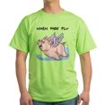 thumbnail image 1 of CafePress - When Pigs Fly T Shirt - Light T-Shirt - CP, 1 of 4