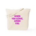 thumbnail image 1 of CafePress - When You Leave, Amish You. Tote Bag - Unisex Canvas Tote Bag, Beige, 1-Piece, 1 of 7