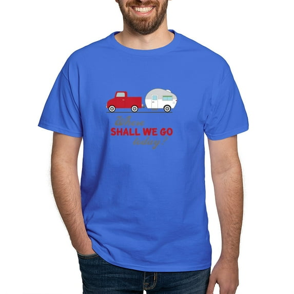 CafePress - Where Shall We Go T Shirt - Men's Classic Graphic Cotton T-Shirt