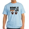 thumbnail image 1 of CafePress - Where The Dogs Are' Light T Shirt - Men's Classic Graphic T-Shirt, 1 of 4