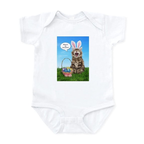 CafePress - Where's My Chocolate? Infant Bodysuit - Baby Light Bodysuit, Size Newborn - 24 Months